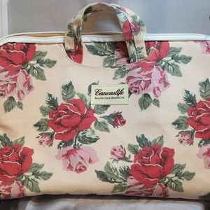 CanvasLife Red and Pink Rose Design Laptop Carrier 16x11